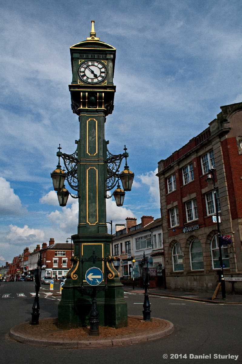 The Clock in the Jewellery Quarter.
