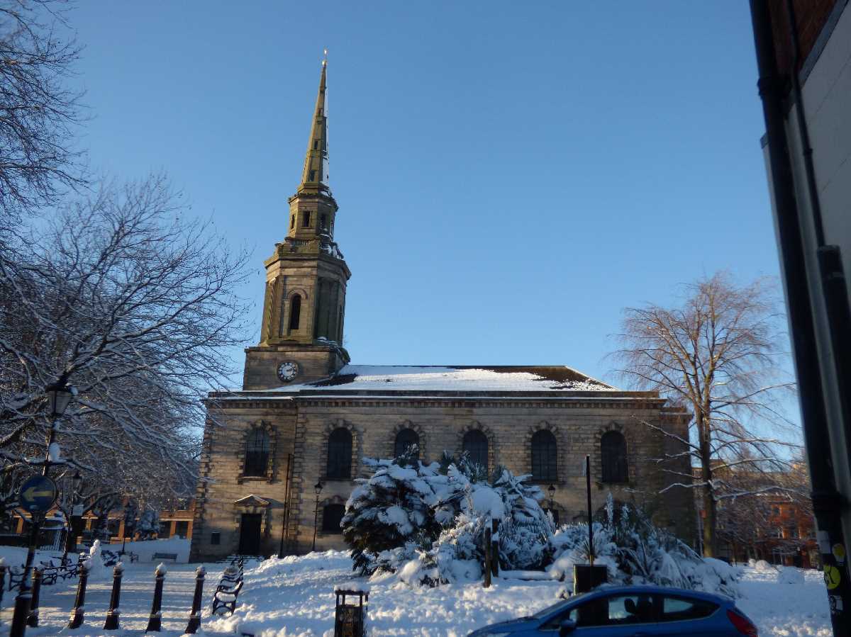 St Paul's Church JQ snow (December 2017)